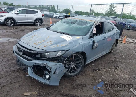 2021 Honda Civic Sport из США, поврежденный, VIN SHHFK7H41MU202808